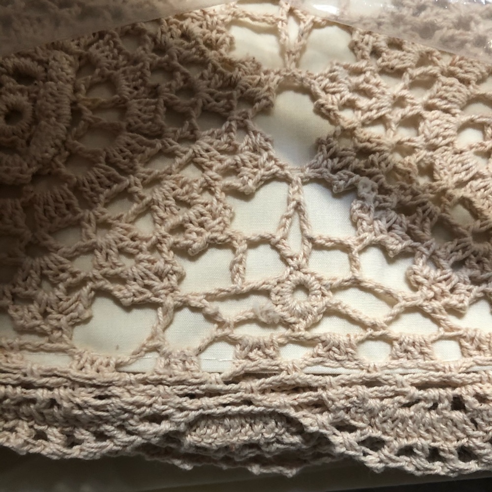 Luxury Crochet full size sheets set